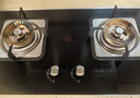迅达（XUNDA）燃气灶天然气灶家用双灶台嵌入式台式两用5KW旋流火灶红点防烫一级能效 Q2HA-天然气 实拍图
