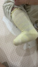全棉时代儿童袜子7A抗菌婴幼儿宝宝纯棉中筒袜 黄白绿 12-14cm 实拍图