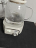 美的（Midea）花漾0胶水全玻璃养生壶 多功能煮茶壶 母婴烧水壶 恒温电热水壶 全自动一体煮茶器1.2L YS12B302J 实拍图