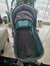 HEGERBABY高端婴儿车0-3岁用折叠可坐可躺带减震新生儿宝宝高景观婴儿车 荷绿【新升级顶配款】 实拍图