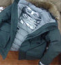 迪卡侬鹅绒羽绒服新品大衣户外防水外套火山岩保暖派克工装服5244171 实拍图