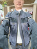 杜汉（DUHAN）摩托车男骑行服四季网眼通风机车赛车服防摔骑士服103米色L 实拍图