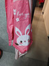 天堂伞天堂背囊式可爱卡通柔软无味儿童带书包位学生雨披男女儿童雨衣 粉色 XXL（适合身高130-140） 实拍图