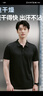京东京造【100系列云感速干】运动短袖Polo衫男跑步健身户外夏季 黑色2.0  实拍图