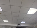 欧斯照明led平板灯600x600集成吊顶灯6060矿棉板嵌入式吸顶天花面板扣板灯 68瓦双驱动-600*600mm-超亮白光 实拍图