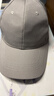 黛米安妮莎 帽子男韩版潮流棒球帽情侣款纯色春夏季遮阳帽女户外休闲鸭舌帽 灰色 均码可调节 实拍图