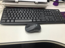 罗技（Logitech）MK295 键鼠套装 无线键鼠套装 办公键鼠套装 轻音键鼠套装 全尺寸 带无线2.4G接收器 黑 实拍图