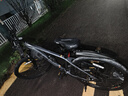 JEEP吉普山地车自行车双碟刹变速减震镁合金成人通勤越野山地车-MX100 薄墨灰【轻量高颜值镁合金车架】 27.5寸（适合身高160-185CM） 27速-短途骑行【可锁死减震前叉】 实拍图