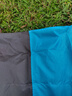 WELLHOUSE户外防潮垫折叠帐篷地垫沙滩垫便携收纳袋带地钉蓝灰色1.4*2m 实拍图