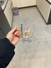 可爱卡通玻璃杯大容量水杯2025新款女杯子办公室家用牛奶杯奶茶杯 蛋糕小熊玻璃杯 420ml 1只 实拍图