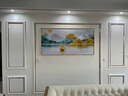 东庸堂客厅装饰画沙发背景墙挂画现代沙发背景墙挂画家和富贵横版整 A款 150*50CM铝合金黑框+有机 晒单实拍图