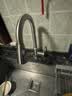 摩恩（MOEN）304不锈钢水龙头厨房水槽洗菜洗碗盆 阳台洗衣洗手池防溅冷热龙头 拉丝抽拉厨房龙头 实拍图
