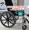 怡辉（YIHUI）轮椅瘫痪老人专用出行带坐便器轻便折叠便携式骨折手动家医用推车 实拍图
