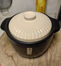 仟依格砂锅炖锅家用燃气耐高温干烧陶瓷煲汤小沙锅煲煤气灶专用汤煲汤锅 韩式养生煲【干烧不裂】烧裂换新. 1ml 3.3L加厚适合3-6人. 实拍图