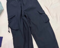Homlean美式机能伞兵工装裤男春夏宽松小众阔腿休闲登山长裤S6603黑色M 实拍图