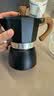 Mongdio 摩卡壶摩卡咖啡壶煮咖啡壶家用意式咖啡机 黑色150ml+电热炉+6号圆形滤纸 实拍图