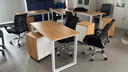YOE.FTY优宜工位办公桌简约现代职员桌双人四人员工桌办公室电脑桌椅组合 单人位 实拍图