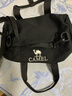 骆驼（CAMEL）户外运动单肩包男女斜挎包健身小包休闲挎包单肩背包时尚驼包 黑色，573C426019B 实拍图