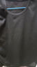 【速干网眼透气】男士高端冰丝短袖男夏季半袖t恤男情侣衣服男装 网眼短袖-深灰色 2XL 实拍图