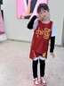 玉宇帆儿童篮球服套装定制男女童运动训练服速干四件套秋冬季队服篮球衣 ADM-L025黑色四件套 3XS码身高110-120cm体重20-25kg 实拍图
