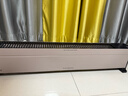美的（Midea）石墨烯踢脚线电热取暖器电暖气家用电暖器节能地暖客厅暖风机全屋取暖神器大面积 【抗病菌石墨烯  语音控制 】ECO省电 实拍图