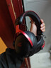 iKF V11 Pro7.1四模无线游戏耳机头戴式7.1环绕音效蓝牙有线电竞专用三角洲FPS无畏契约辨位 黑红色 实拍图