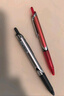 百乐（PILOT）BXRT-V5开拓王按动中性笔0.5mm签字笔商务水笔学生考试刷题笔高颜值文具套装1黑1红1蓝 实拍图