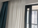 未来式幻影纱窗帘竖百叶窗纱帘透光不透人梦幻阳台防晒遮光2025新款客厅 幻影纱-霜白色-挂钩款（当天发货)（带挂钩） 帘宽1.8m*高1.8m*1片 实拍图