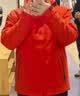 伯希和（Pelliot）【经典3.0山野】冲锋衣三合一男女春秋户外防风防水登山外套夹克 【女款】橙红色 | 内胆可拆 | 配置升级 S 实拍图