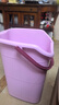万派泡脚桶加高加厚洗脚桶带盖足浴桶家用高深过小腿按摩洗脚盆泡脚桶 粉色升级加高款-带滑轮-1.7米内 实拍图