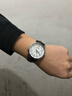 西铁城（CITIZEN）手表 小蓝针男表光动能小牛皮表带时尚休闲腕表情人节礼物 AO9000-06B 实拍图