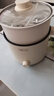 小熊（Bear）电煮锅 宿舍小电锅 电蒸锅 学生寝室一体泡面锅小火锅 多功能锅 V17C2 1.7L配蒸笼【国家补贴】 实拍图