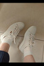 爱步（ECCO）板鞋女 时尚潮流百搭简约经典平底鞋日常休闲板鞋女 柔酷430003 白色43000301007 36 （偏小，建议选大一码） 实拍图