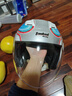 坦克（Tanked Racing）T536摩托车头盔半盔3C男女四季防晒电动车安全帽 白色 极光 XXL 实拍图