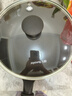 九阳（Joyoung）炒锅不粘锅煎锅炒菜锅家用聚油不粘炒锅燃气电磁炉通用28cm带盖 实拍图