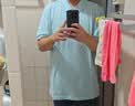 耐克NIKE男子春夏短袖T恤 POLO衫 运动休闲FN3895-474冰川蓝 2XL 实拍图