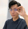 SooGree防蓝光近视眼镜半框男士眼睛钛金属变色光学镜架散光眉线可配度数 实拍图