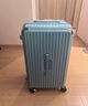 纯奢（CHEYSIR）五轮超大容量行李箱万向轮PC拉杆箱男女学生旅行箱密码箱包皮箱子 经典款-冰川蓝·减震刹车功能 26英寸 -抗菌内里【创新5轮-中途旅游/上学】 实拍图