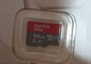 闪迪（SanDisk）64GB TF（MicroSD）内存卡 A1 U1 C10 至尊高速移动版存储卡 读速140MB/s 手机平板游戏机内存卡 实拍图