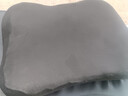 汽车头枕护颈枕车用靠枕座椅腰靠套装车内脖枕记忆棉护腰车载枕头 【神秘黑】回弹乳胶 舒享头枕+腰靠 实拍图