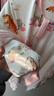 良良（liangliang）婴儿睡袋夏季空调房防踢被宝宝纯棉防惊跳四季通用可拆袖儿童睡袋 雨林粉·薄夹棉【适合20-25℃】 2XL（建议身高100-115CM） 实拍图