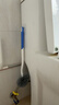 大卫马桶刷无死角家用壁挂厕所卫生间蹲坑长柄刷器H5+挂钩Y6组合装 实拍图