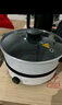 美的（Midea） 电火锅电炒锅电煮锅家用多用途锅火锅专用锅多功能锅电热锅火锅分体式可拆洗不粘锅 4L 【1300W大功率】26easy501 实拍图