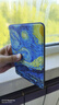 zoyu 适用Kindle保护套paperwhite保护壳入门版电子书kpw四彩绘插画 油画星月夜 Paperwhite 4代 实拍图