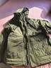 罗蒙（ROMON）秋冬加棉加厚外套男士青年棉衣服休闲连帽工装款防风夹克冲锋衣男 M1119军绿色 2XL 实拍图