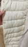 雪中飞羽绒内胆女轻薄羽绒服女短款新款内搭外穿修身 白色 2XL (175) 实拍图