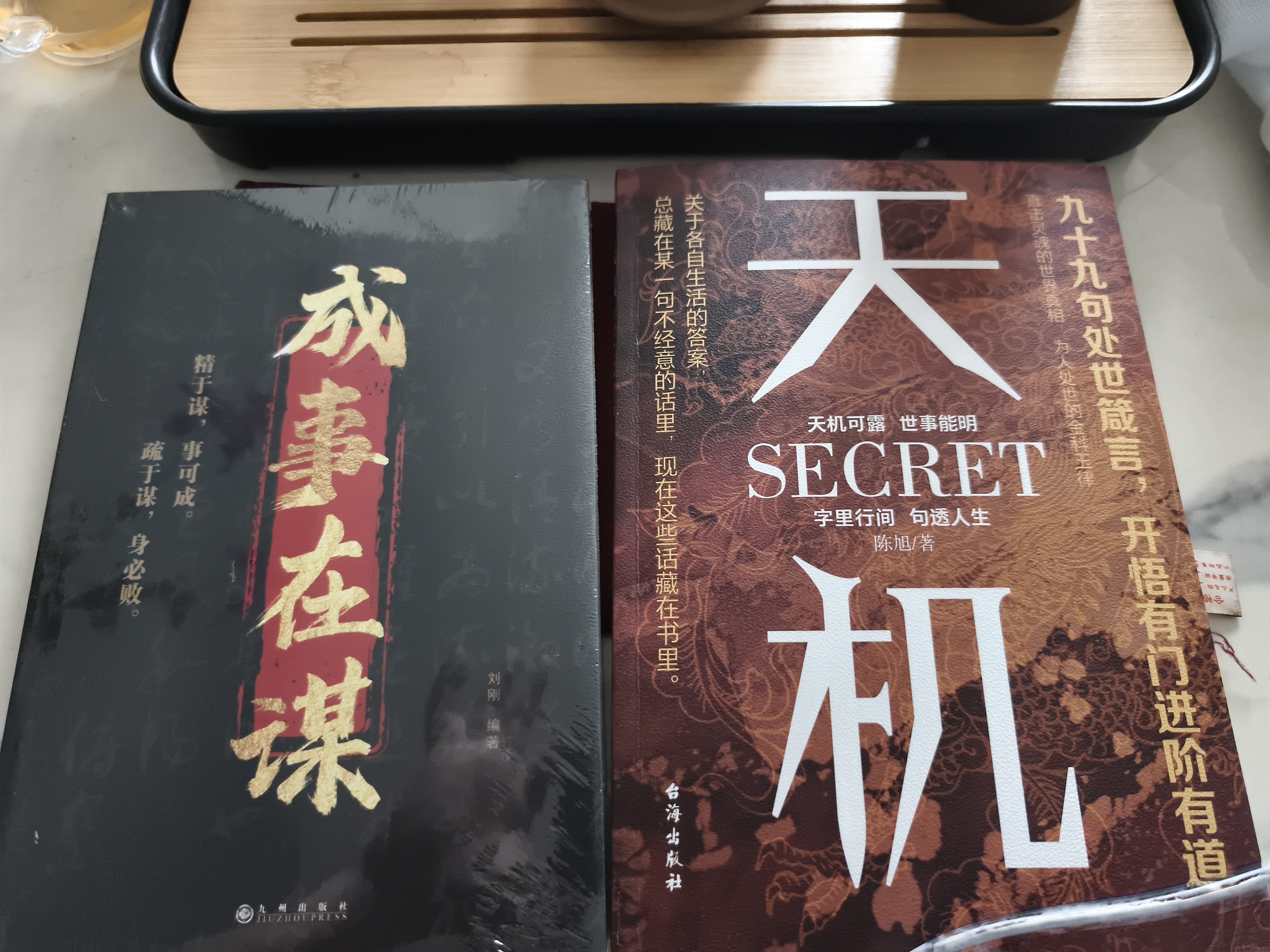天机+成事在谋（全2册）上位者秘而不宣的人生至理 九十九句处事箴言 实拍图