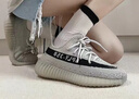 阿迪达斯Yeezy350油漆条椰子透气青少年学生运动休闲鞋 37 实拍图