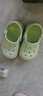 牧童儿童拖鞋夏男宝宝洞洞鞋软底女童卡通洗澡婴幼儿家居鞋奶龙绿150 实拍图