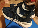 回力（Warrior）官方男鞋夏季透气网鞋男士运动鞋网眼镂空休闲跑步鞋子男黑白42 实拍图